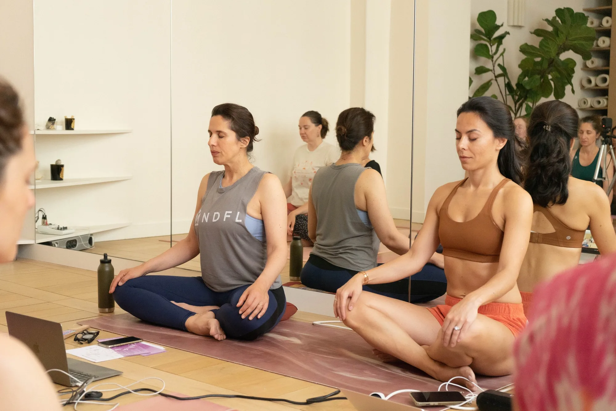 Lili Barbery’s kundalini yoga workshop at Charlotte Muller’s studio in Paris — 1