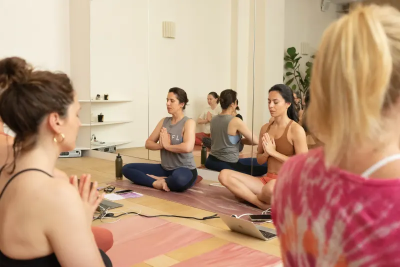 Lili Barbery’s kundalini yoga workshop at Charlotte Muller’s studio in Paris — 2