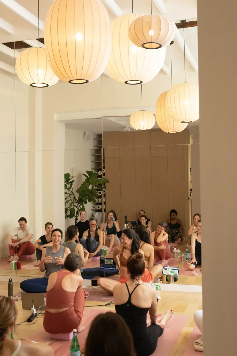 Lili Barbery’s kundalini yoga workshop at Charlotte Muller’s studio in Paris — 4