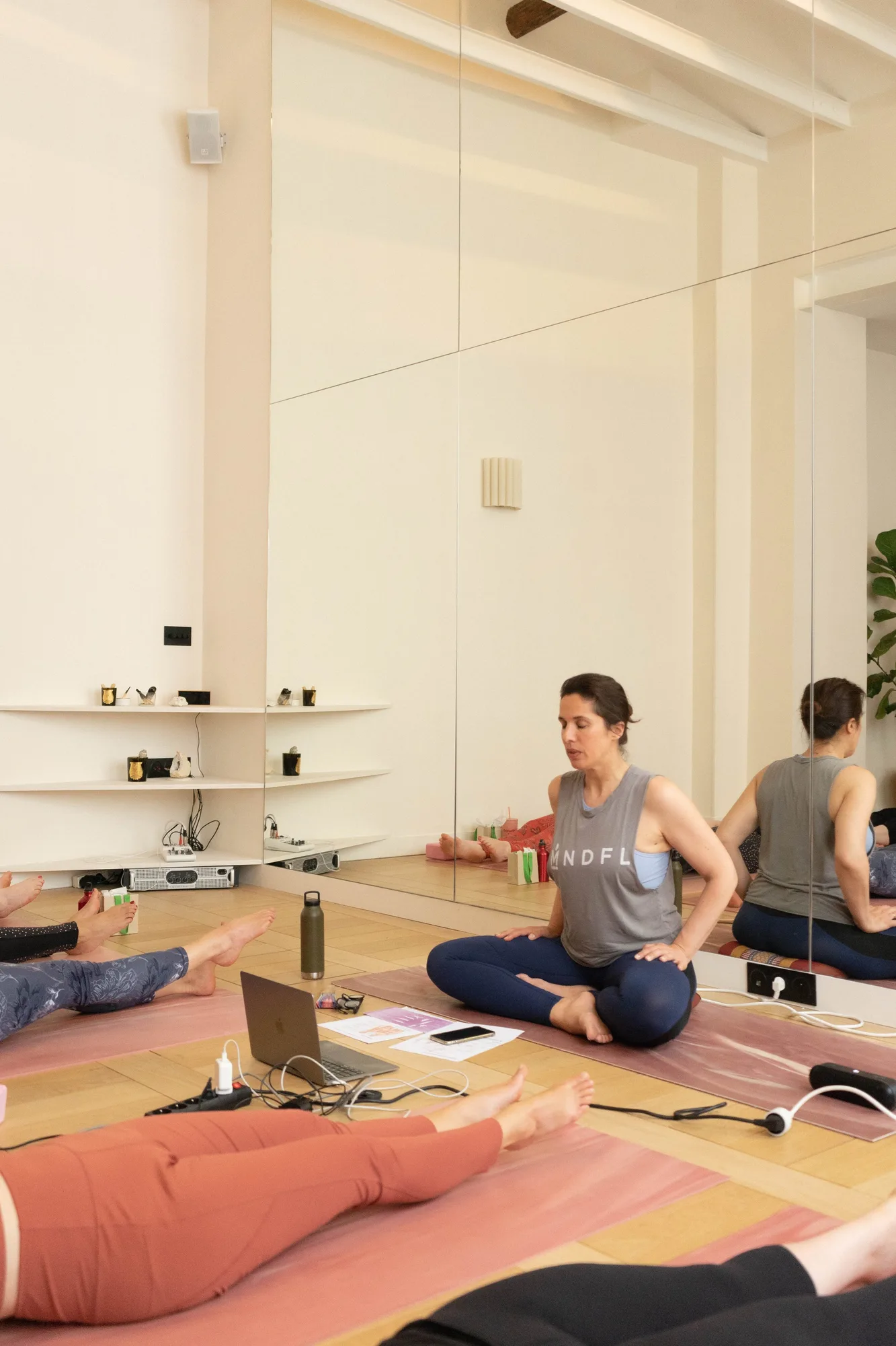 Lili Barbery’s kundalini yoga workshop at Charlotte Muller’s studio in Paris — 9