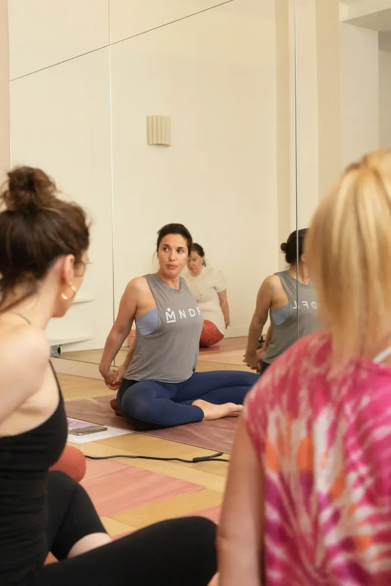 Lili Barbery’s kundalini yoga workshop at Charlotte Muller’s studio in Paris — 10