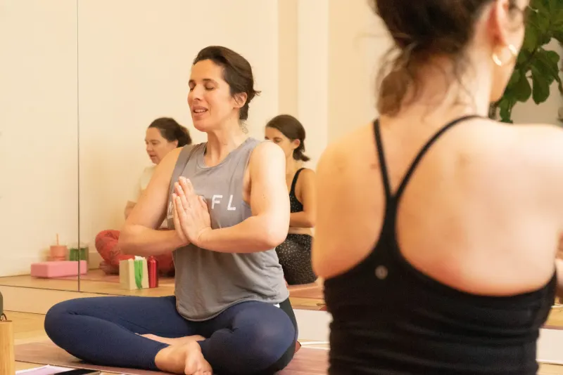 Lili Barbery’s kundalini yoga workshop at Charlotte Muller’s studio in Paris — 14
