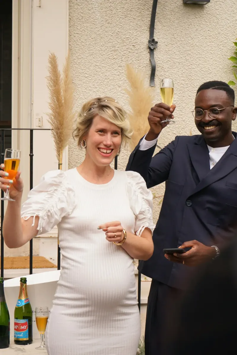 La cérémonie intime de Marion et Trésor à Paris — 25